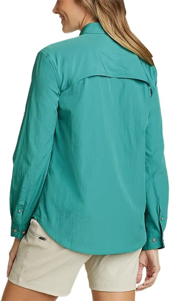 Eddie Bauer Women's UPF Guide Long-Sleeve Shirt