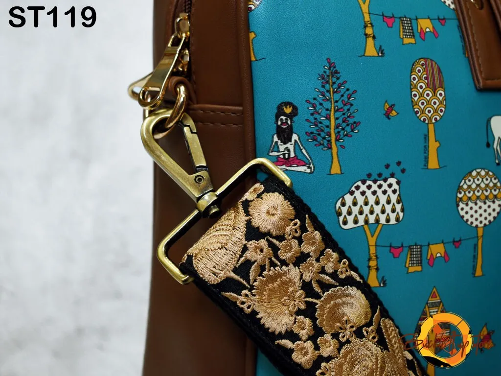 Embroidered Camera Strap Crossbody Strap for Purses Adjustable Handbag Boho Bag Strap Embroidery Replacement Strap Guitar Strap Gift for her