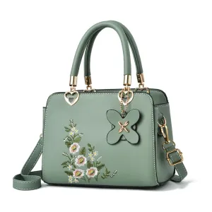Embroidery Purse Tote Bags Handbags