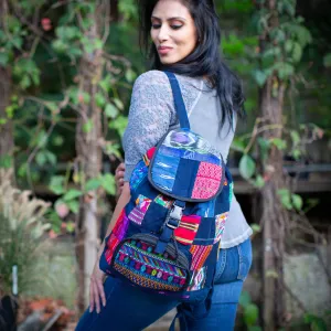 Enhanced Patch Upcycled Digital-first Backpack
