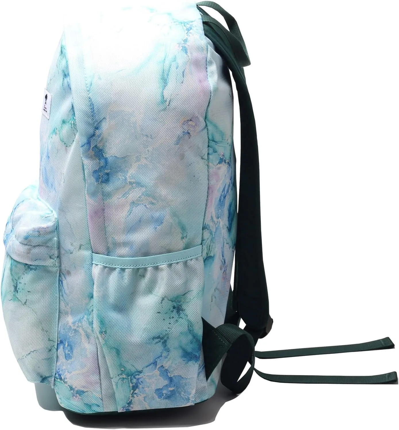 ESVAN Original Print Mesh Backpack Semi-Transparent Sackpack See Through Beach Bag Daypack Multi-Purpose Women Men Unisex