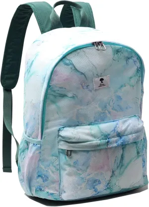 ESVAN Original Print Mesh Backpack Semi-Transparent Sackpack See Through Beach Bag Daypack Multi-Purpose Women Men Unisex