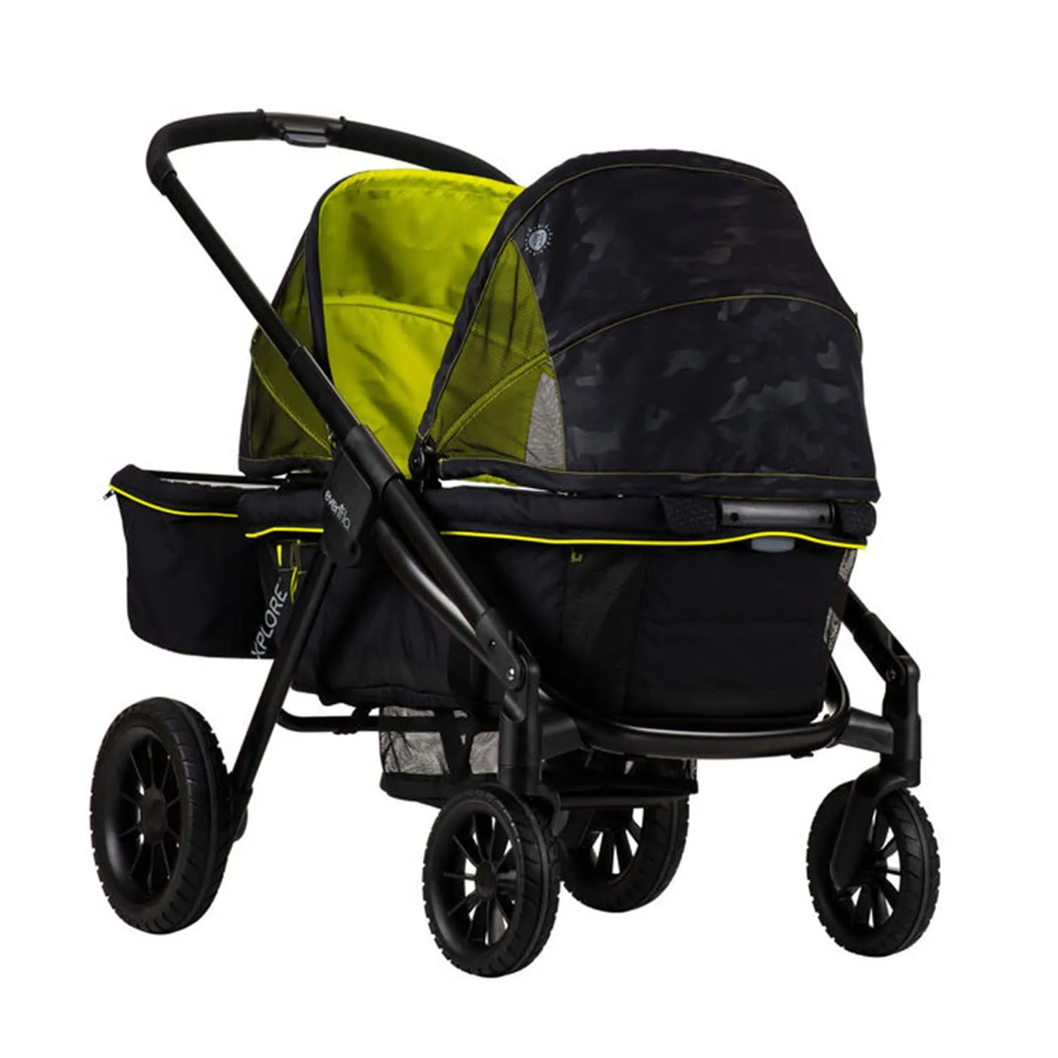 Evenflo Pivot Xplore All-Terrain Stroller Wagon (Wayfarer Black)