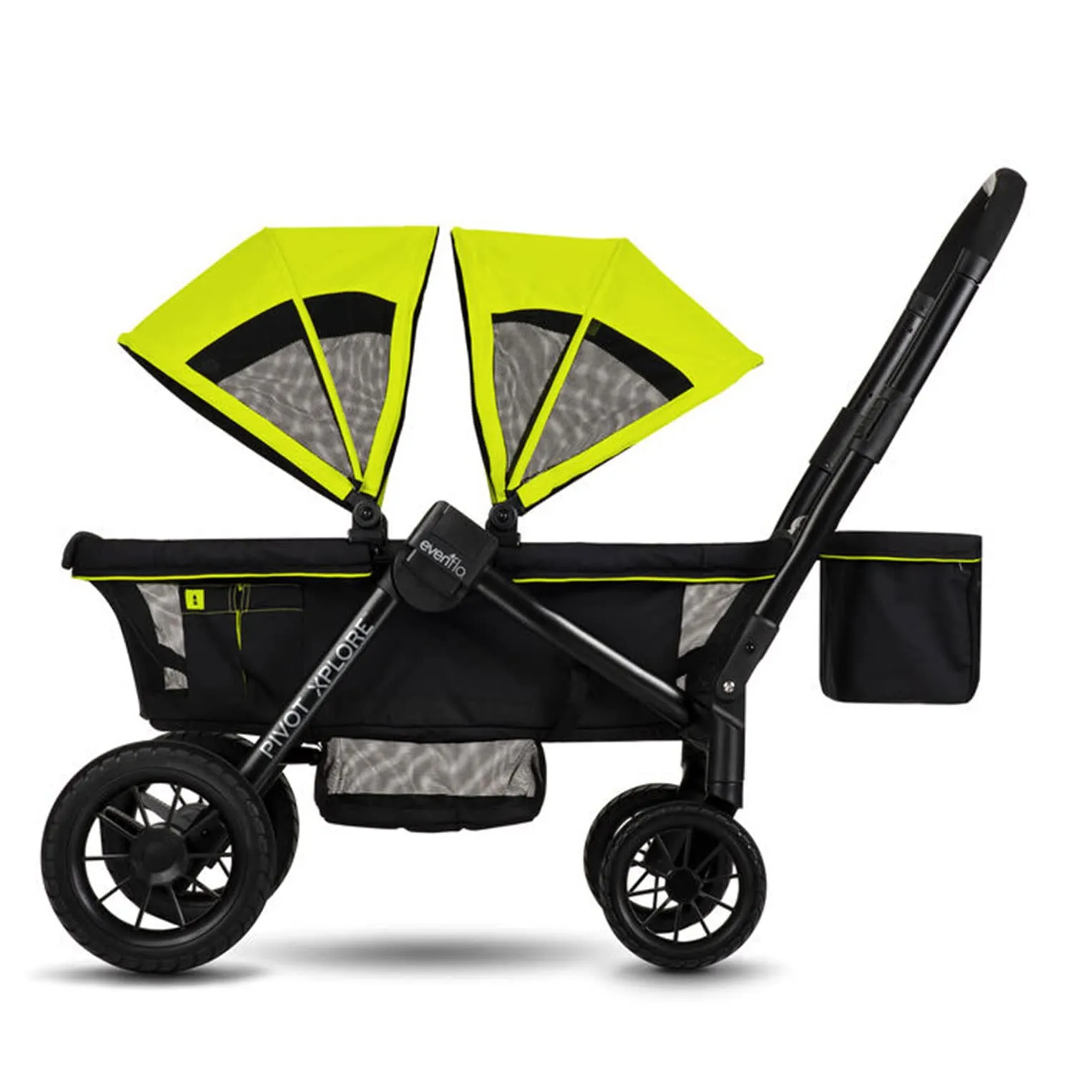 Evenflo Pivot Xplore All-Terrain Stroller Wagon (Wayfarer Black)