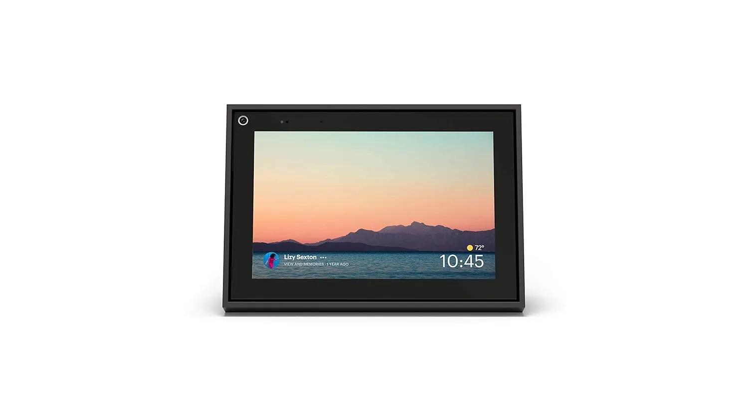 Facebook Portal Mini Black 8" from Smart, Hands-Free Video Calling with Alexa Built-in