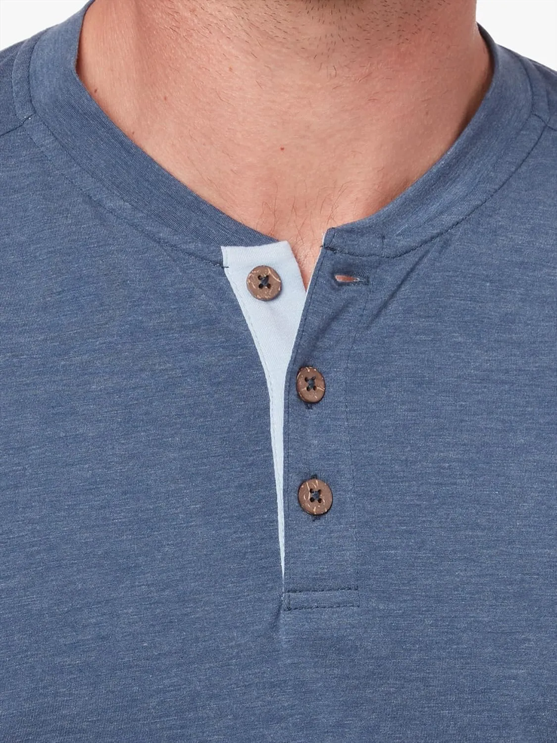 Fair Harbor The Seabreeze Henley –– Men's Classic Long Sleeve Henley –– Incredibly Soft and Lightweight, UPF 50