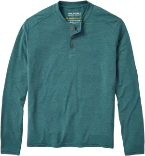 Fair Harbor The Seabreeze Henley –– Men's Classic Long Sleeve Henley –– Incredibly Soft and Lightweight, UPF 50