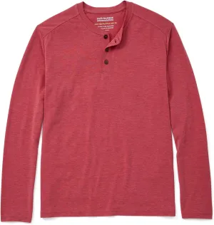 Fair Harbor The Seabreeze Henley –– Men's Classic Long Sleeve Henley –– Incredibly Soft and Lightweight, UPF 50