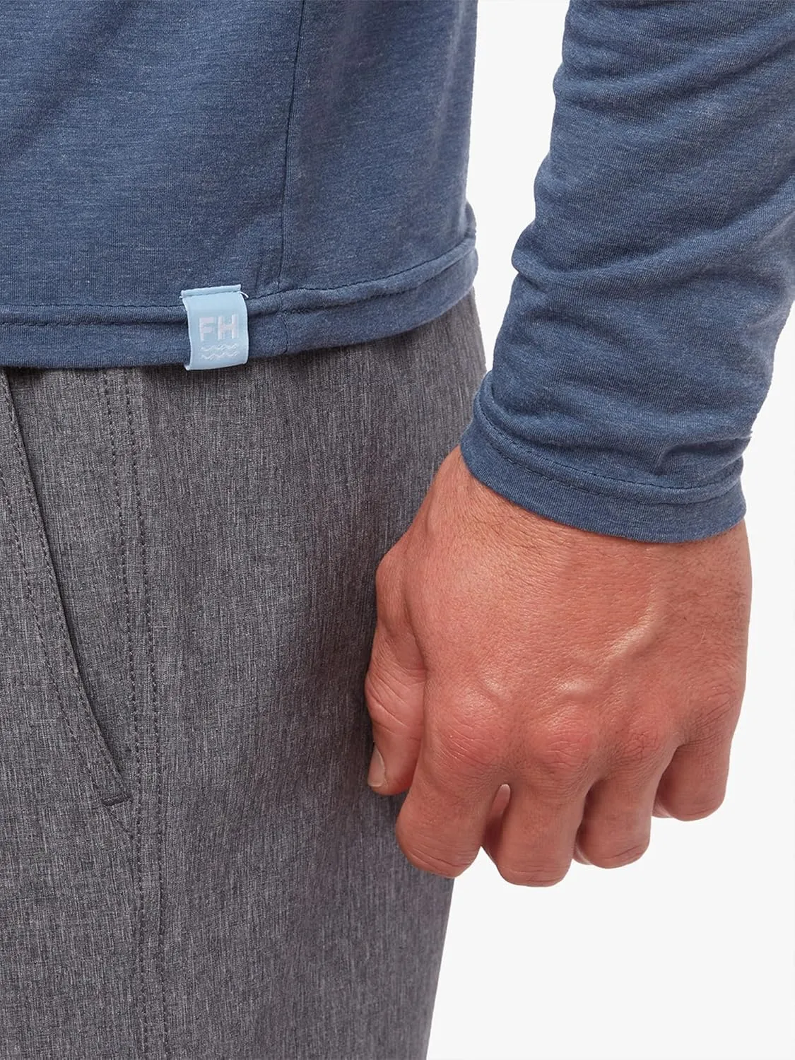 Fair Harbor The Seabreeze Henley –– Men's Classic Long Sleeve Henley –– Incredibly Soft and Lightweight, UPF 50