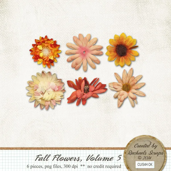 Fall Flowers, Volume 05