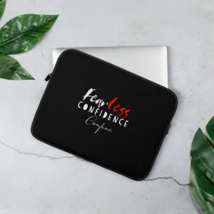 Fearless Confidence  Coufeax Laptop Sleeve