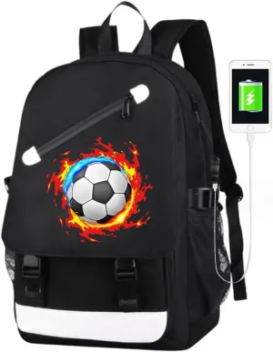 FLYMEI Backpack for School Boys Backpacks for Kids Anime Bookbag for Middle School Bags Waterproof Travel Back Pack