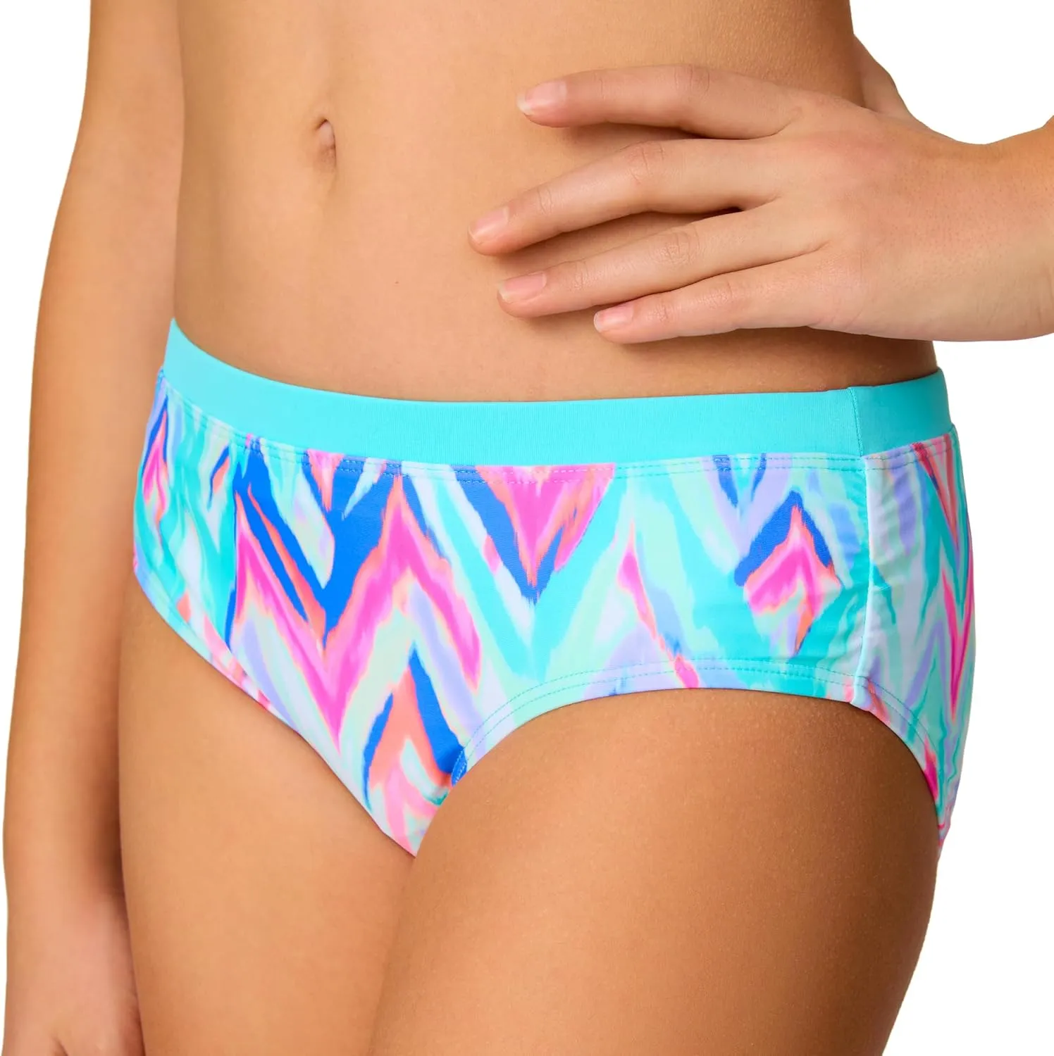 Free Country Girls' Rash Guard and Bikini Swim Set