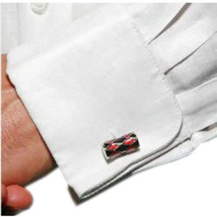 French Cuff Destination Wedding Linen Guayabera. Optic White. Cufflink Included. Grooms and Groomsmen