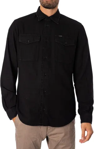 G-STAR Men's Marine Slim Fit Long Sleeve Shirt