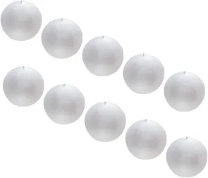 Garneck 10Pcs Portable Inflatable Beach Balls Transparent Decorative for Fun Playtime Smooth Surface with Cartoon Images for Weddings and Events