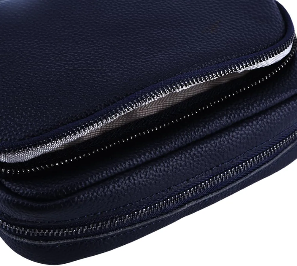Genuine Leather Crossbody Bag for Women, Shoulder Bag with Adjustable Wide Strap Casual Ladies Handbag