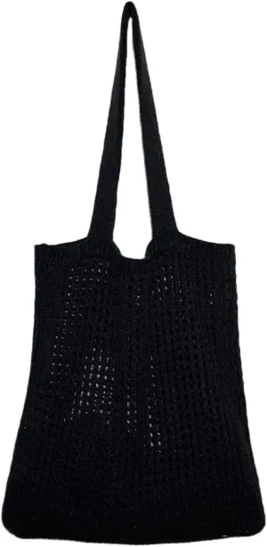 GGOOB Coconut Girl Aesthetic Crochet Tote Bag - Small, Cute Beach Bag