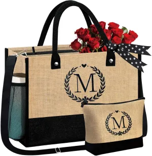 GhvyenntteS Personalized Gifts for Women, Birthday Gifts for Women Mom Grandma Aunt Wife Teacher Nurse Bride - Beach Bag