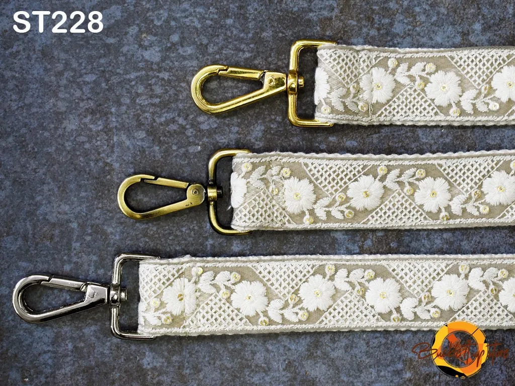 Gift for Mother Messenger Bag Crossbody Straps Replacement Shoulder Tote Bags Strap for Purses Embroidered Boho Guitar Strap Handbag Strap