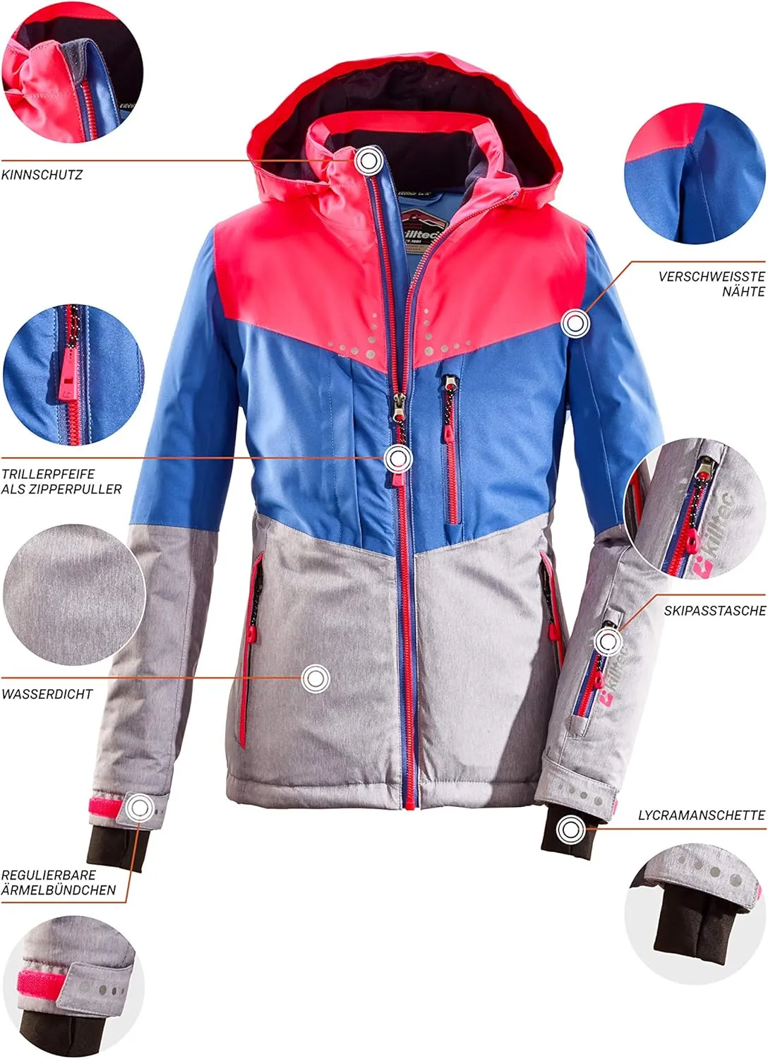 Girls Snow Jacket Iolana Jr