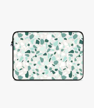 Green Terrazzo Laptop Sleeve