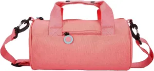 Gym Bag for Women, Waterproof Travel Bag with Wet Clothes Compartments and Adjustable Strap, Small Duffel Bag for Sports, Gyms and Weekend Getaway - Pink