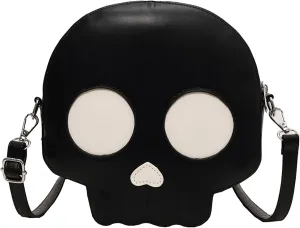 Halloween Skull Crossbody Bag, Women's Leisure Handbag, Coin Purse