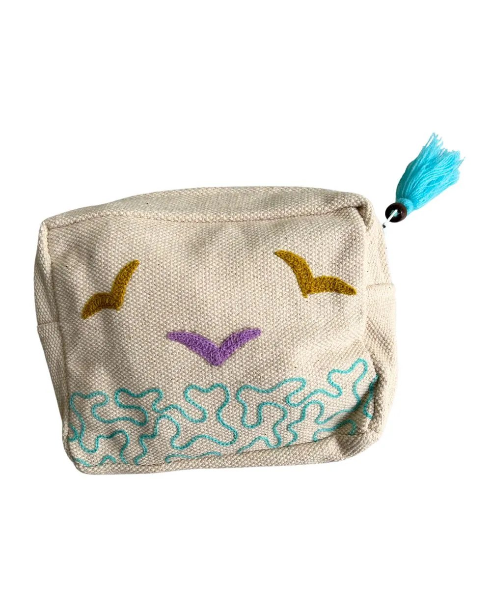 Hand Pouch- Bird Beach