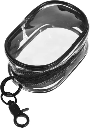 Hanging Pouch for Travel Small Multi-functional Bag Organizer Earphone Storage Hair Tie Organizer Usb Flash Disk Bag Cable Holder Portable Pouch Black