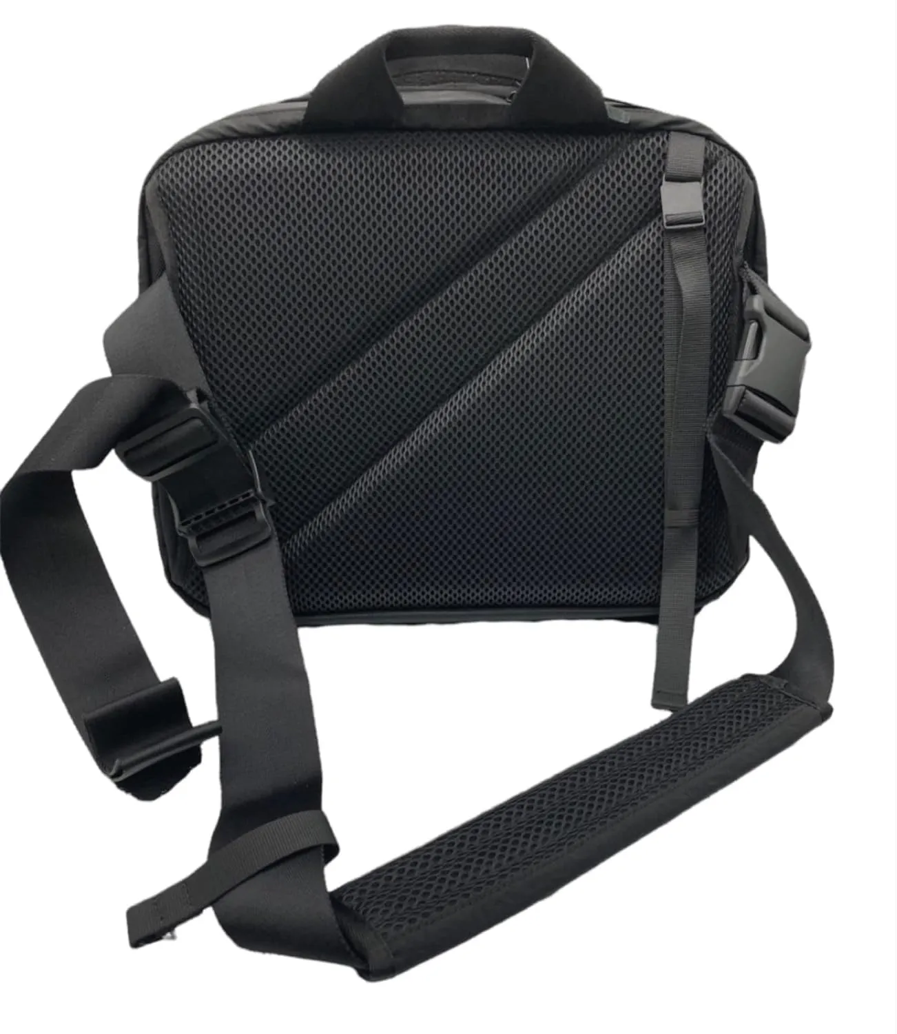 Harvest Label【DSBK DOUBLES BLACK Messenger Briefs Messenger bag Hand bag Cordura Nylon x Polyester