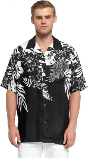 Hawaii Hangover Men's Hawaiian Shirt Aloha Shirt Floral Edge in Assorted Colors