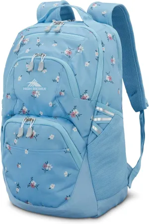 High Sierra Swoop Sg Backpack, Floral/Blue, One Size