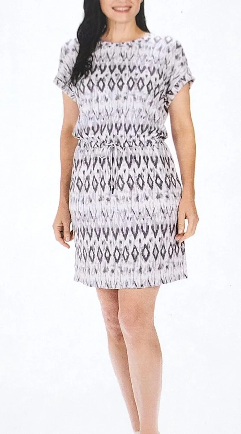 Hilary Radley Womens Short Sleeve Dress
