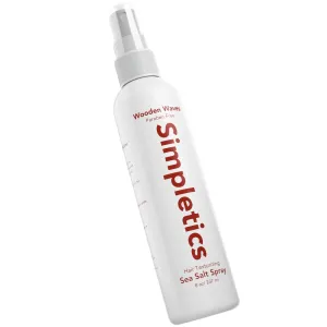 Himalayan Sea Salt Spray for Hair - All Natural, 5 Ingredient Texturizing and Volumizing Product - Sandalwood Scented - Beach Look To Add Volume & Texture - Unisex - 240ml