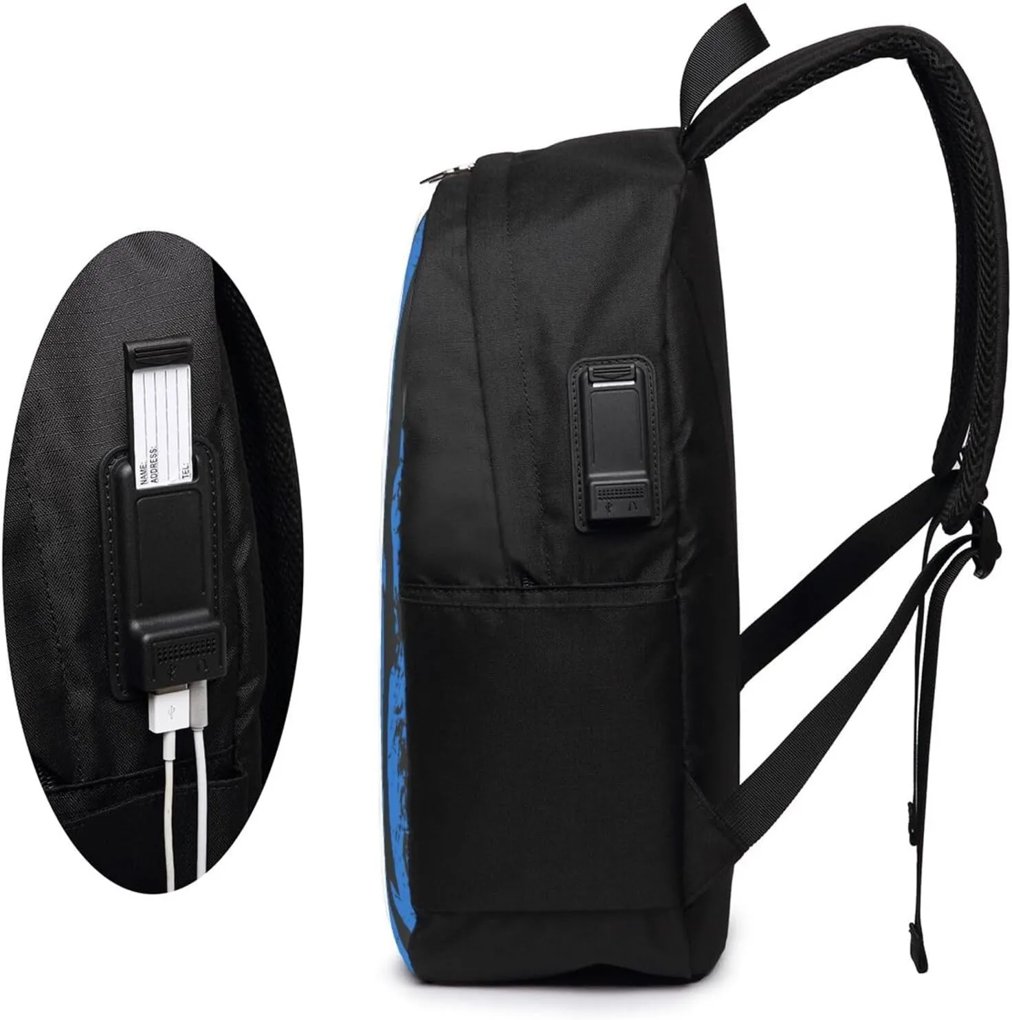 Honduran American Pride Flag Honduras Roots Travel Backpack 17-Inch Laptop Backpacks Business Rucksack Casual Sport Daypack with USB Charging Port Carry-on Bag for Camping Biking