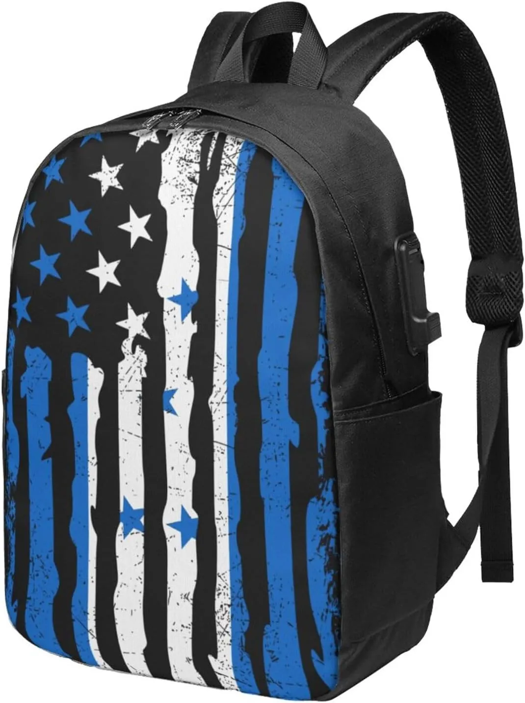 Honduran American Pride Flag Honduras Roots Travel Backpack 17-Inch Laptop Backpacks Business Rucksack Casual Sport Daypack with USB Charging Port Carry-on Bag for Camping Biking