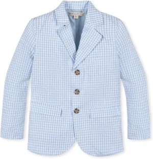 Hope & Henry Boys' Classic Seersucker Suit Jacket