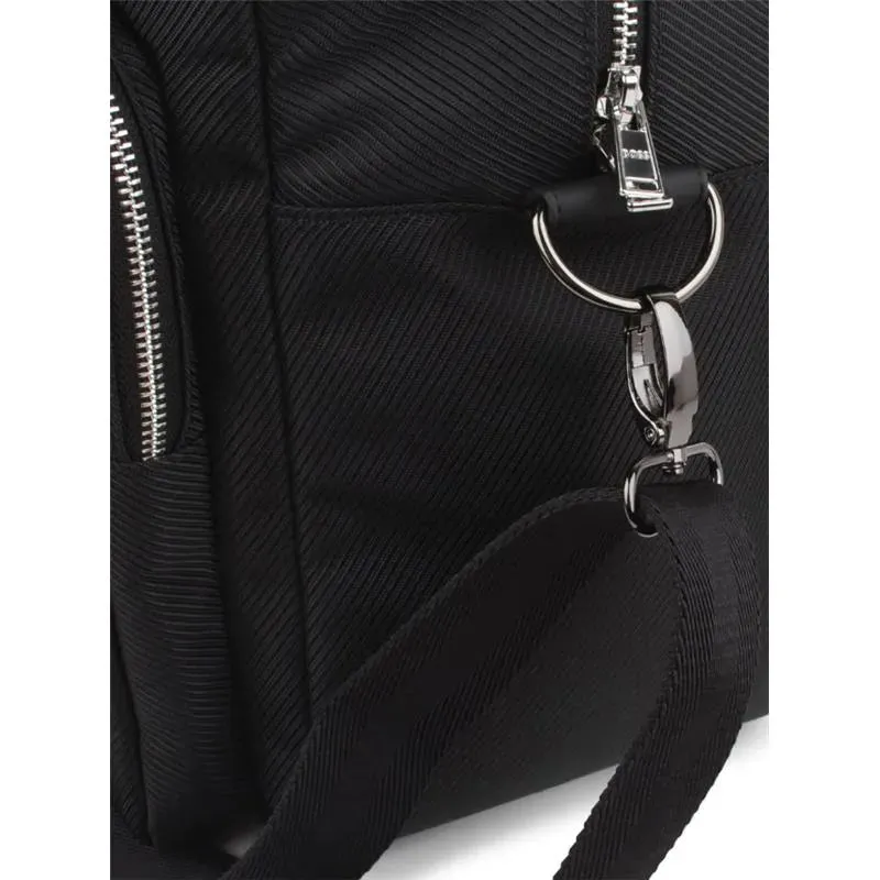 Hugo Boss Baby - Logo Applique Changing Diaper Bag Black
