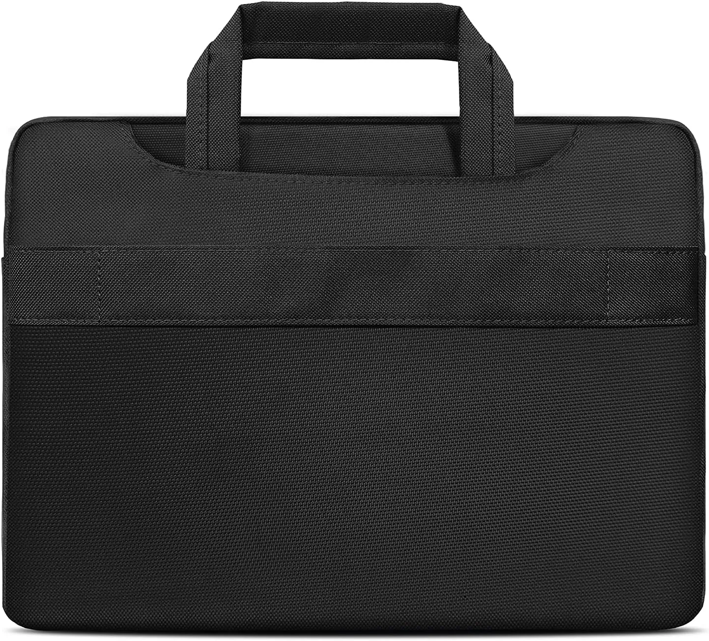 iBenzer 15.6 16 inch Laptop Computer Sleeve Carrying Case Bag for New MacBook Air 15-inch M2 A2941, MacBook Pro 15/16-inch, 15" Surface/Dell/HP/Acer/Lenovo Chromebook, Black LS-SLD15-BK