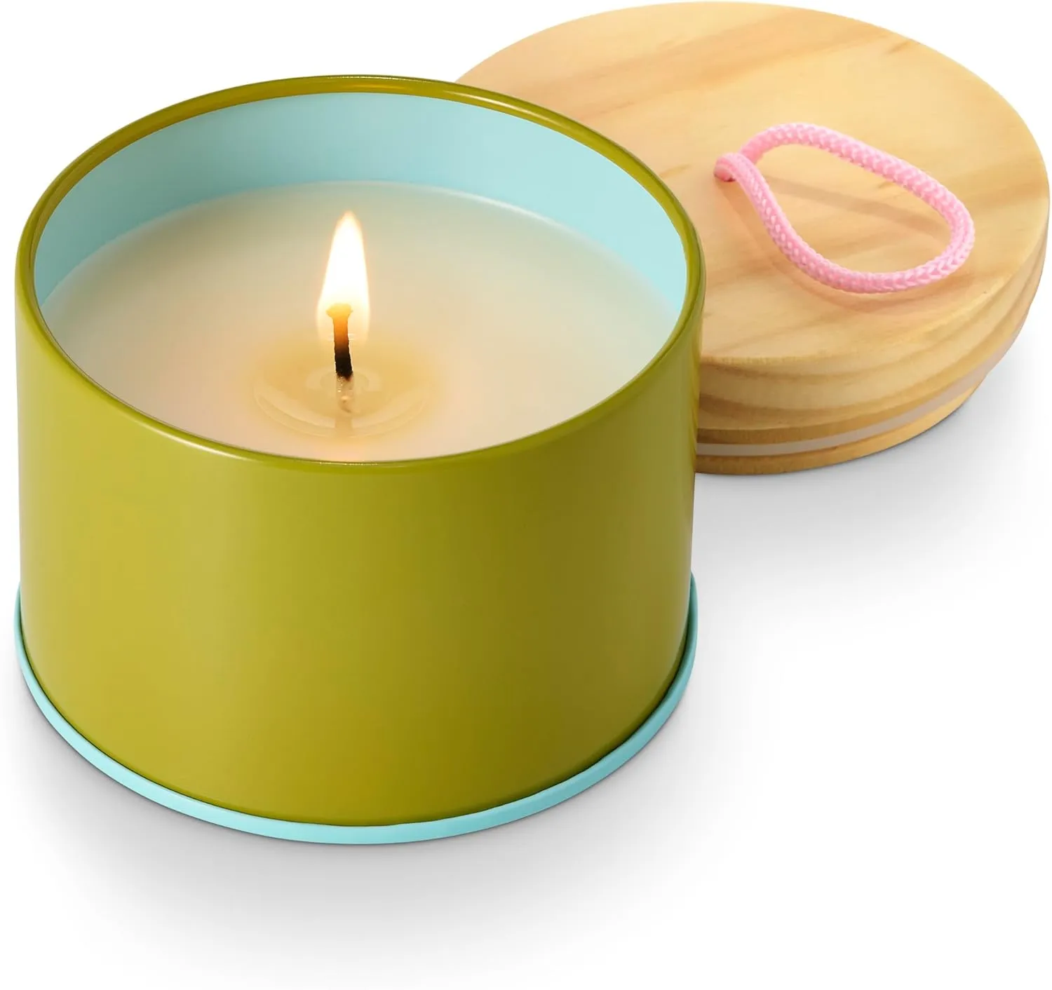 Illume Under The Sun Summer Grass Sun Tin Scented Candle