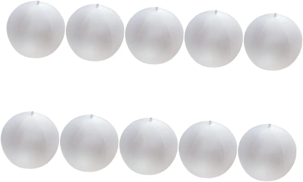 IMIKEYA 10Pcs Inflatable Beach Balls for Multi Function Outdoor Scratch Resistant Fun for Summer for Parties Photo Props Accessories