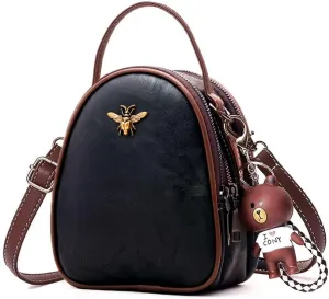 INOVERA Women's Cross-Body Shoulder Sling Bag Mobile Purse Handbag with Adjustable Strap(Brown)