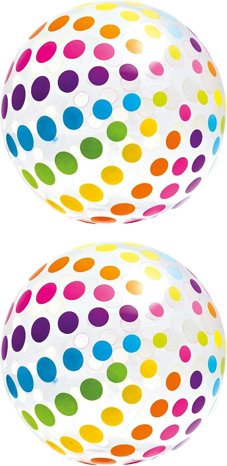 Intex Jumbo Ball (42 inches) (Pack of 2)