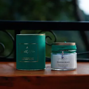 Ipanema Beach Scented | Coconut Wax Candle for Clean Burning | net wt 5oz | Hand Poured in Brazil