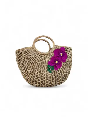Island Orchid Beach Bag