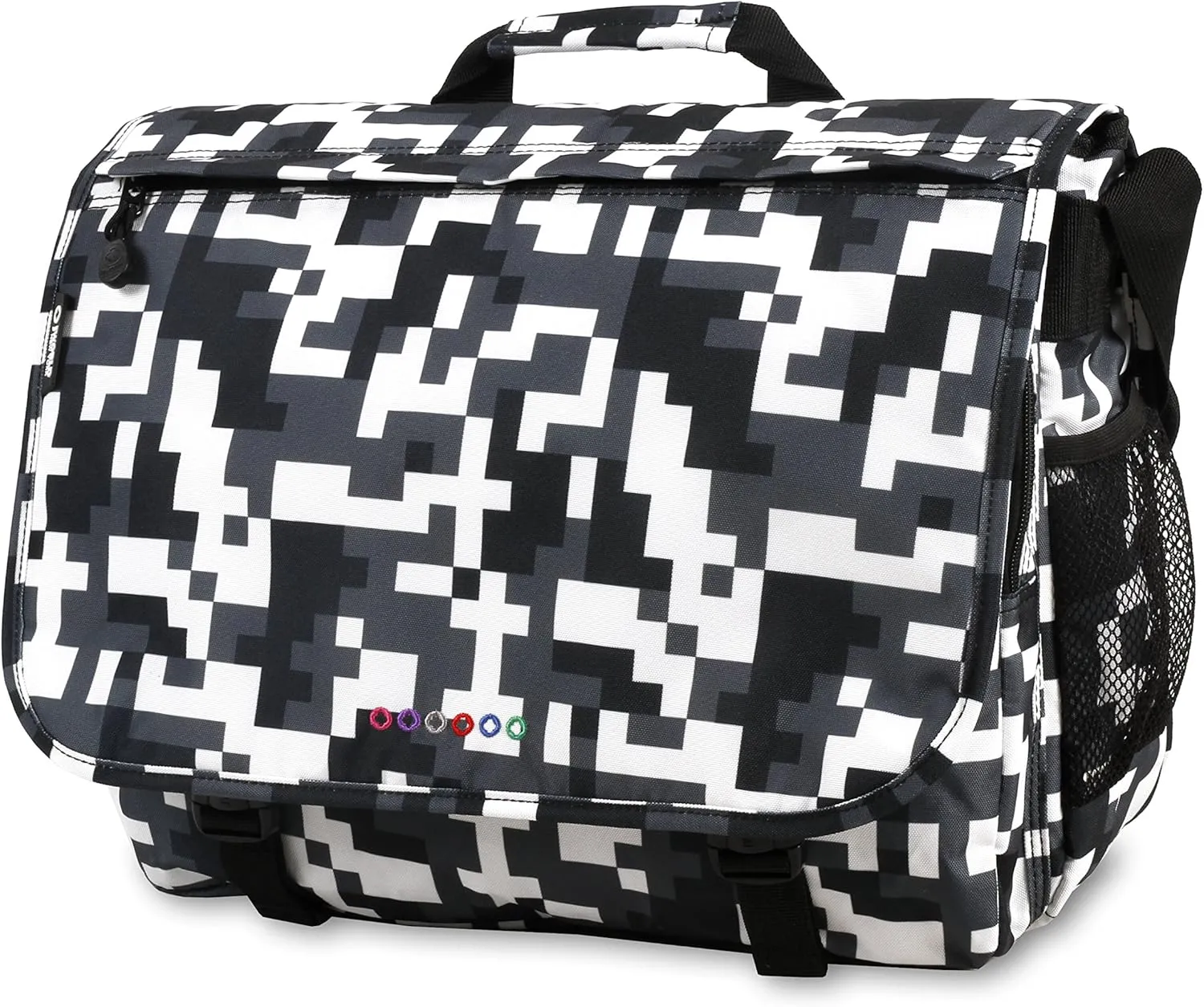J World New York Thomas Laptop Messenger Bag for Women & Men. Kids Computer Bookbag