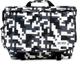 J World New York Thomas Laptop Messenger Bag for Women & Men. Kids Computer Bookbag