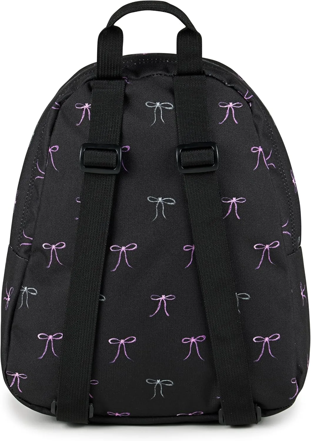JanSport Half Pint Mini Backpack, 10.2 L - Durable Mini Bag Purse with Adjustable Shoulder Straps, Single Main Compartment, Zippered Stash Pocket, Bad Bows