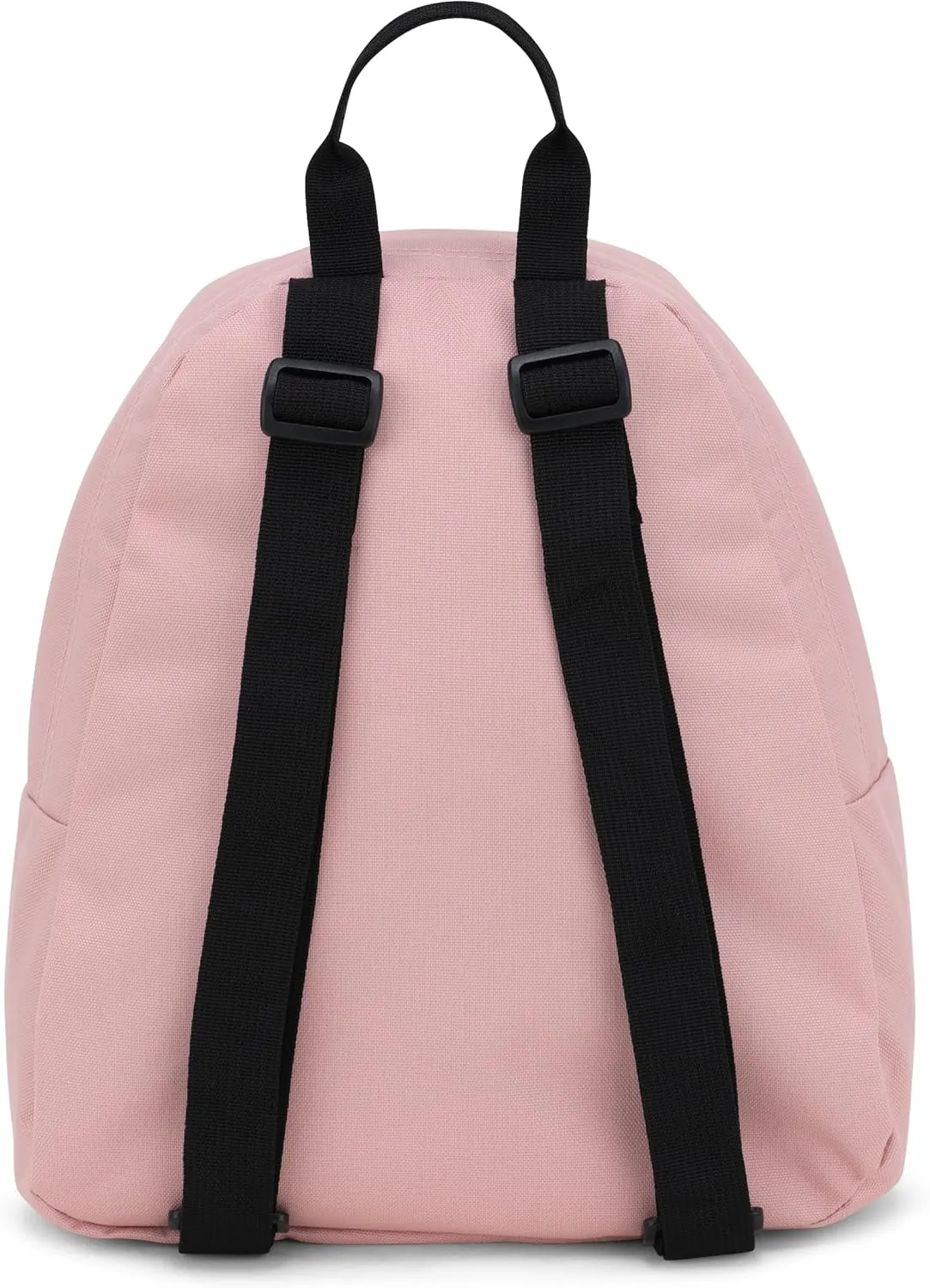 JanSport Half Pint Mini Backpack, 10.2 L - Durable Mini Bag Purse with Adjustable Shoulder Straps, Single Main Compartment, Zippered Stash Pocket, Misty Rose
